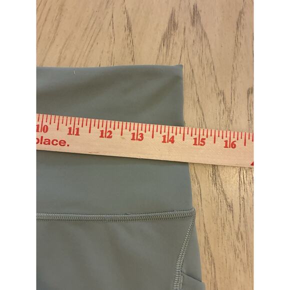 Lululemon Align High Rise Side Pockets Leggings Olive Army Green Soft Yoga Sz 10 - Picture 9 of 13